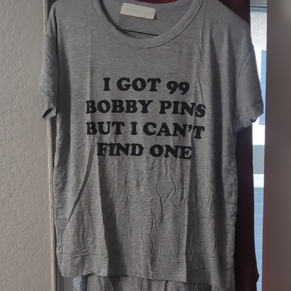 Gray Graphic Women's Tee